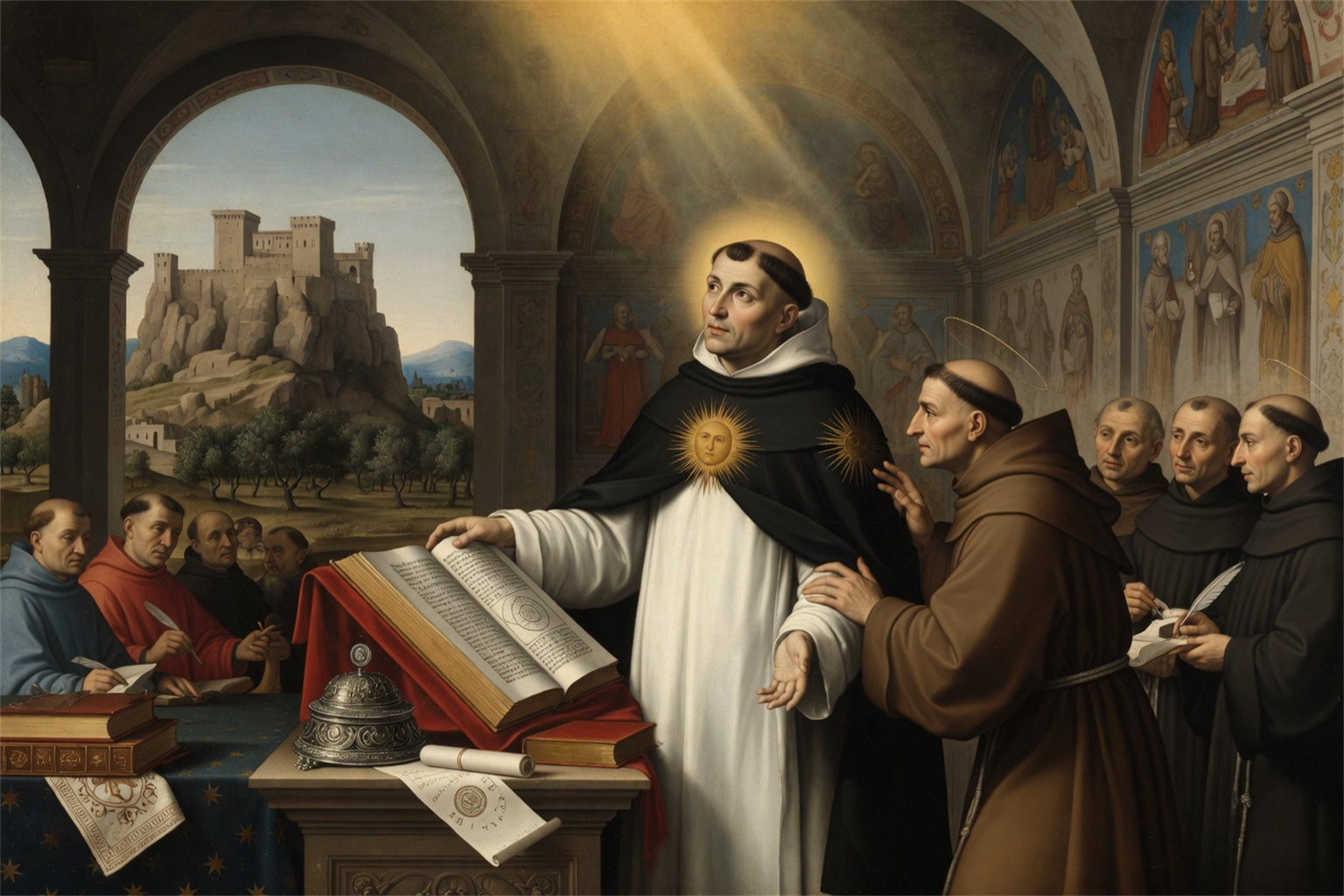 Saint Thomas d'Aquin - Maître à l'Université de Paris