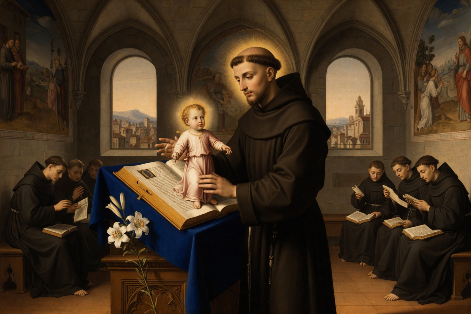 Saint Antoine de Padoue (Ferdinand) - Le premier lecteur de l'Ordre