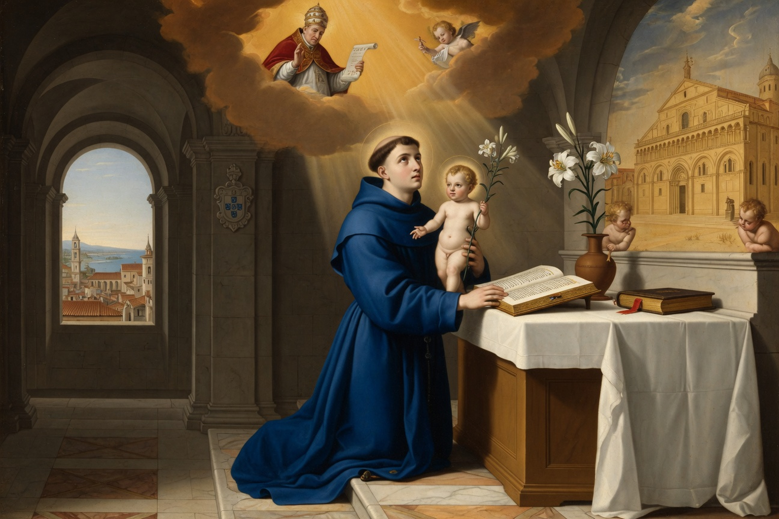 Saint Antoine de Padoue (Ferdinand) - Le marteau des hérétiques