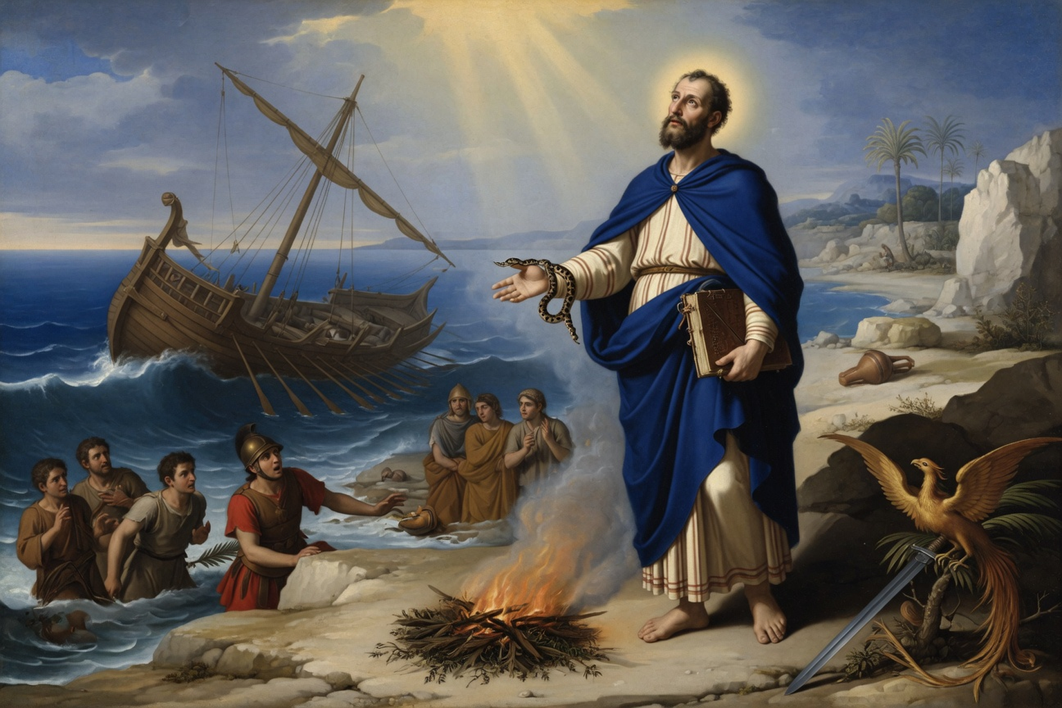 Saint Paul (Saul de Tarse) - Le périlleux voyage vers Rome