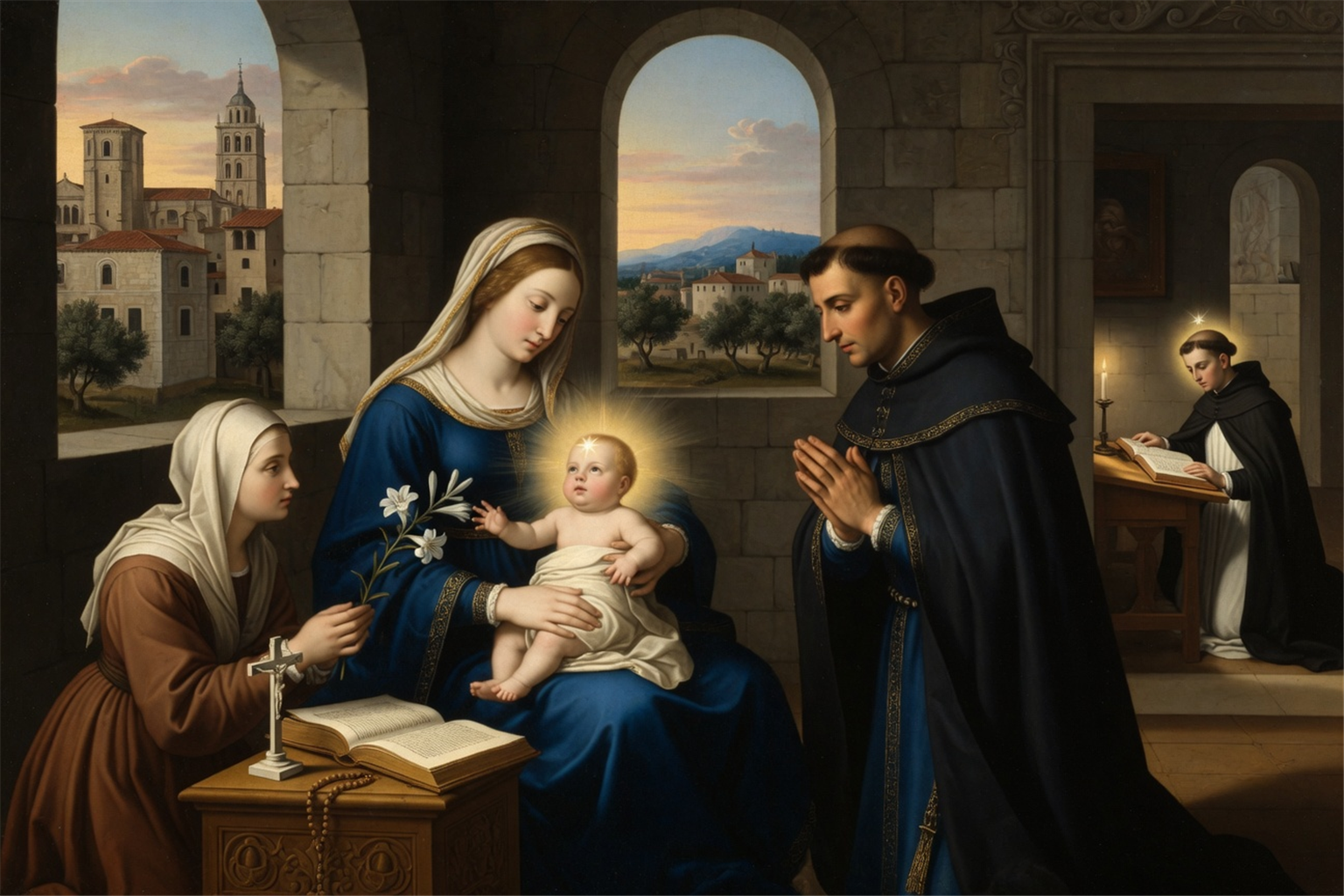 Saint Dominique de Guzman - Origines et jeunesse en Castille