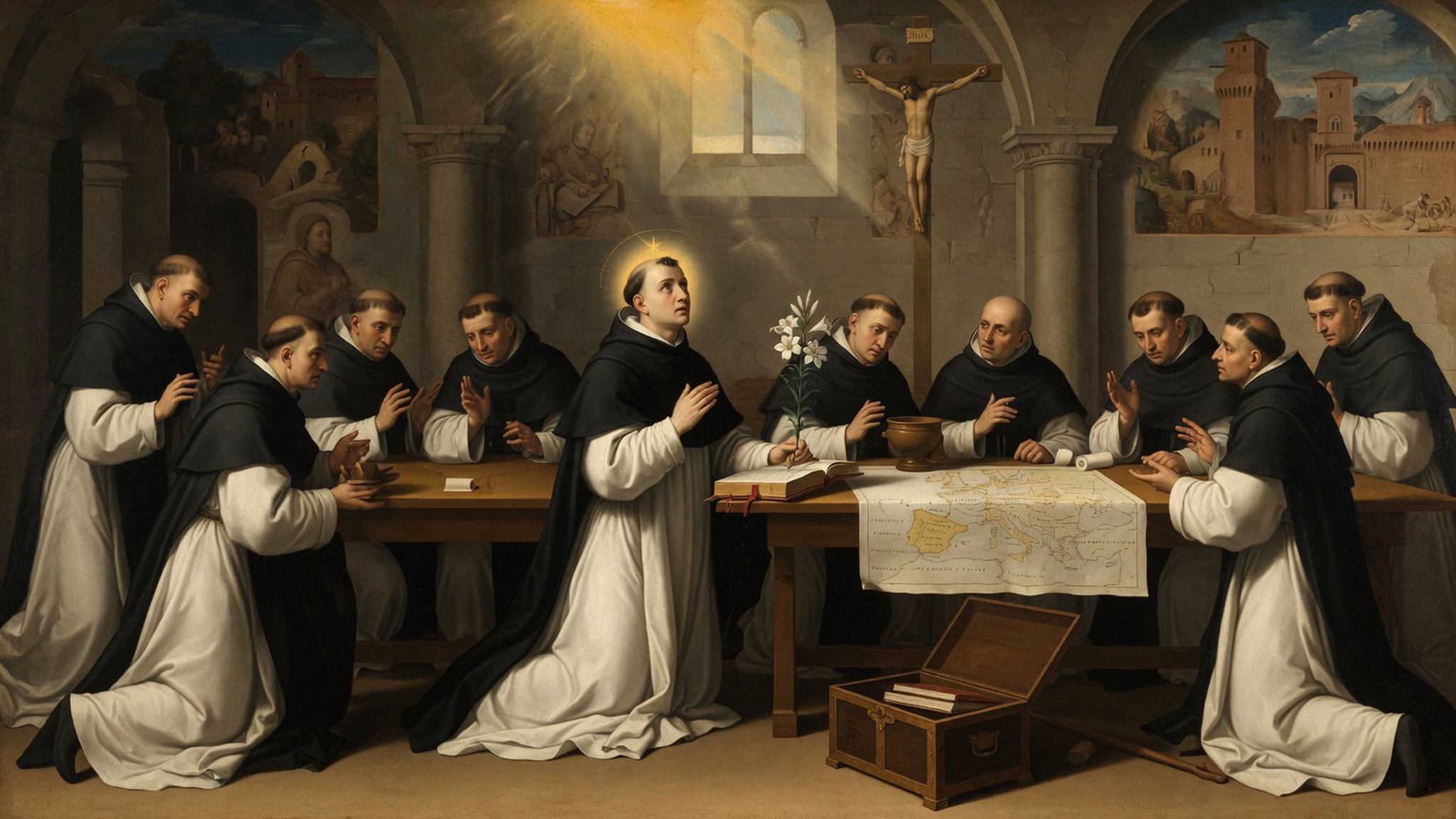 Saint Dominique de Guzman - Organisation structurelle de l'Ordre