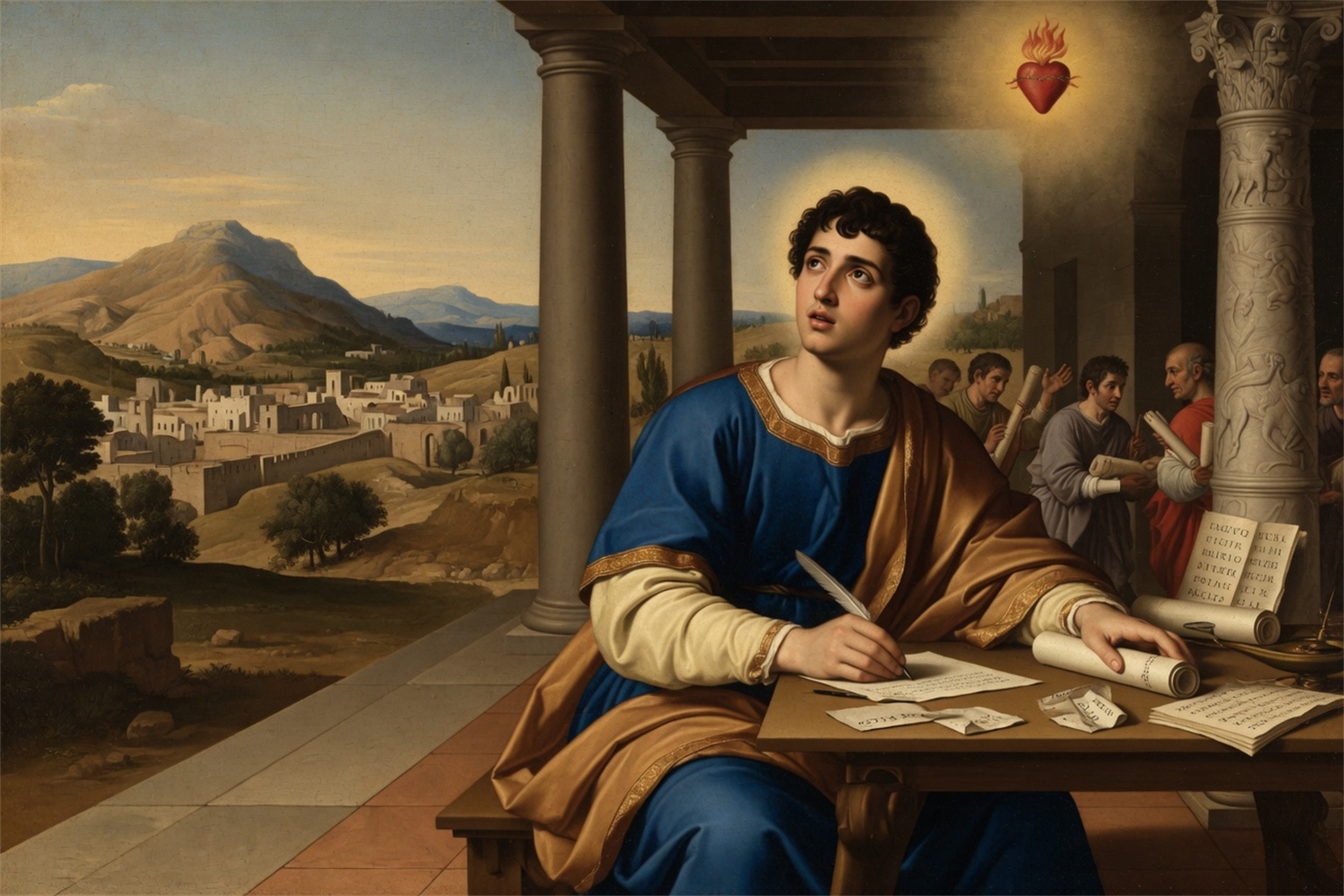 Saint Augustin d'Hippone - Jeunesse et formation intellectuelle