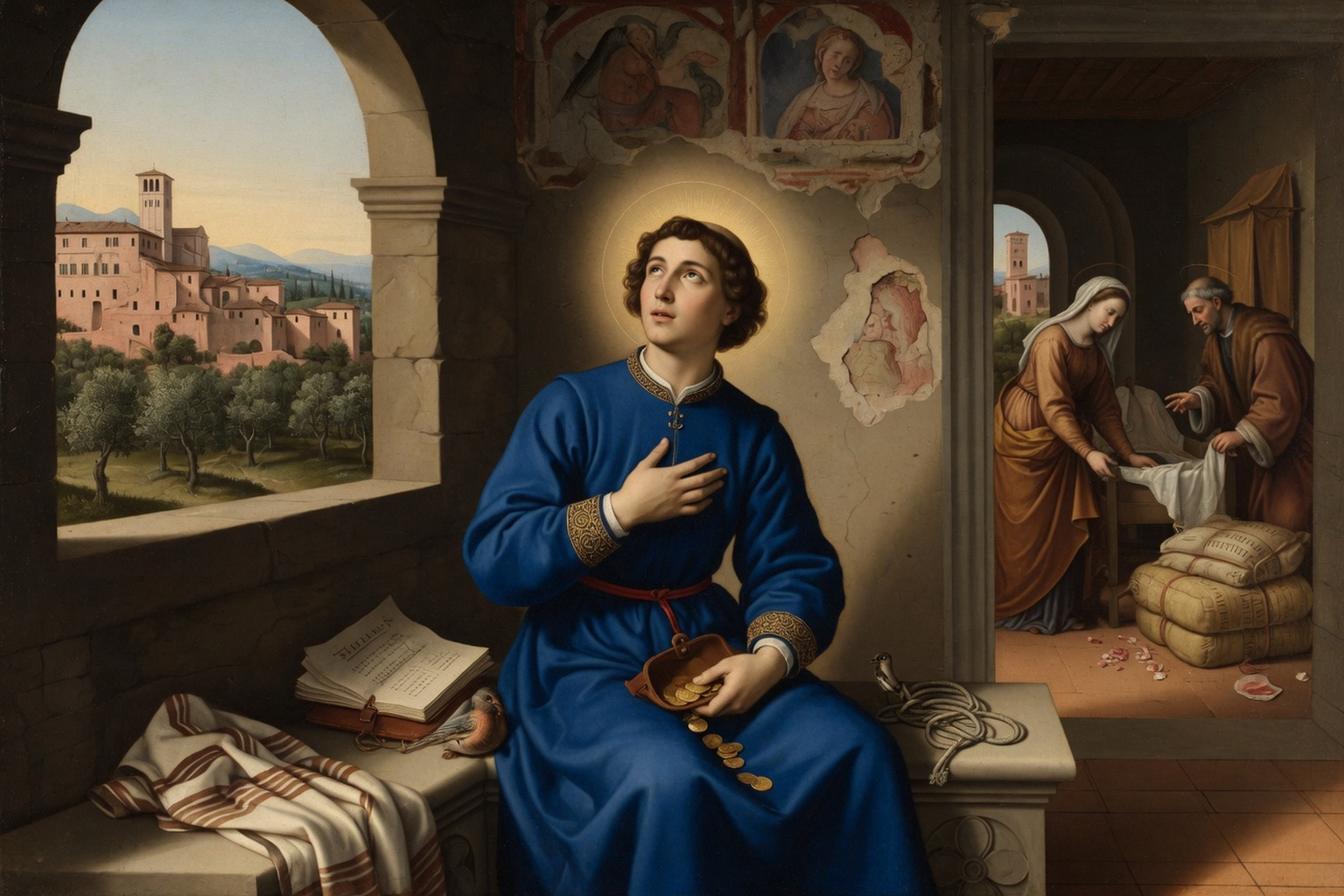 Saint François d'Assise (Confesseur) - Naissance et jeunesse à Assise