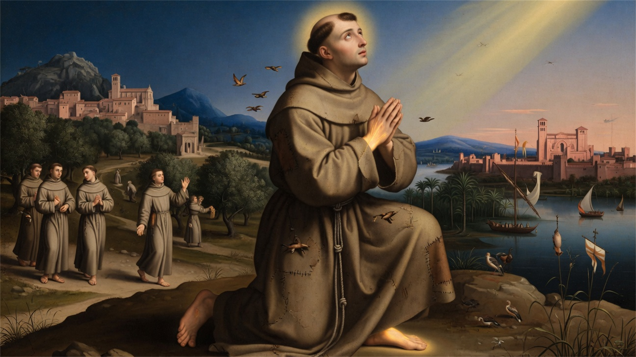 Saint François d'Assise (Confesseur) - Missions et rencontre de l'Orient