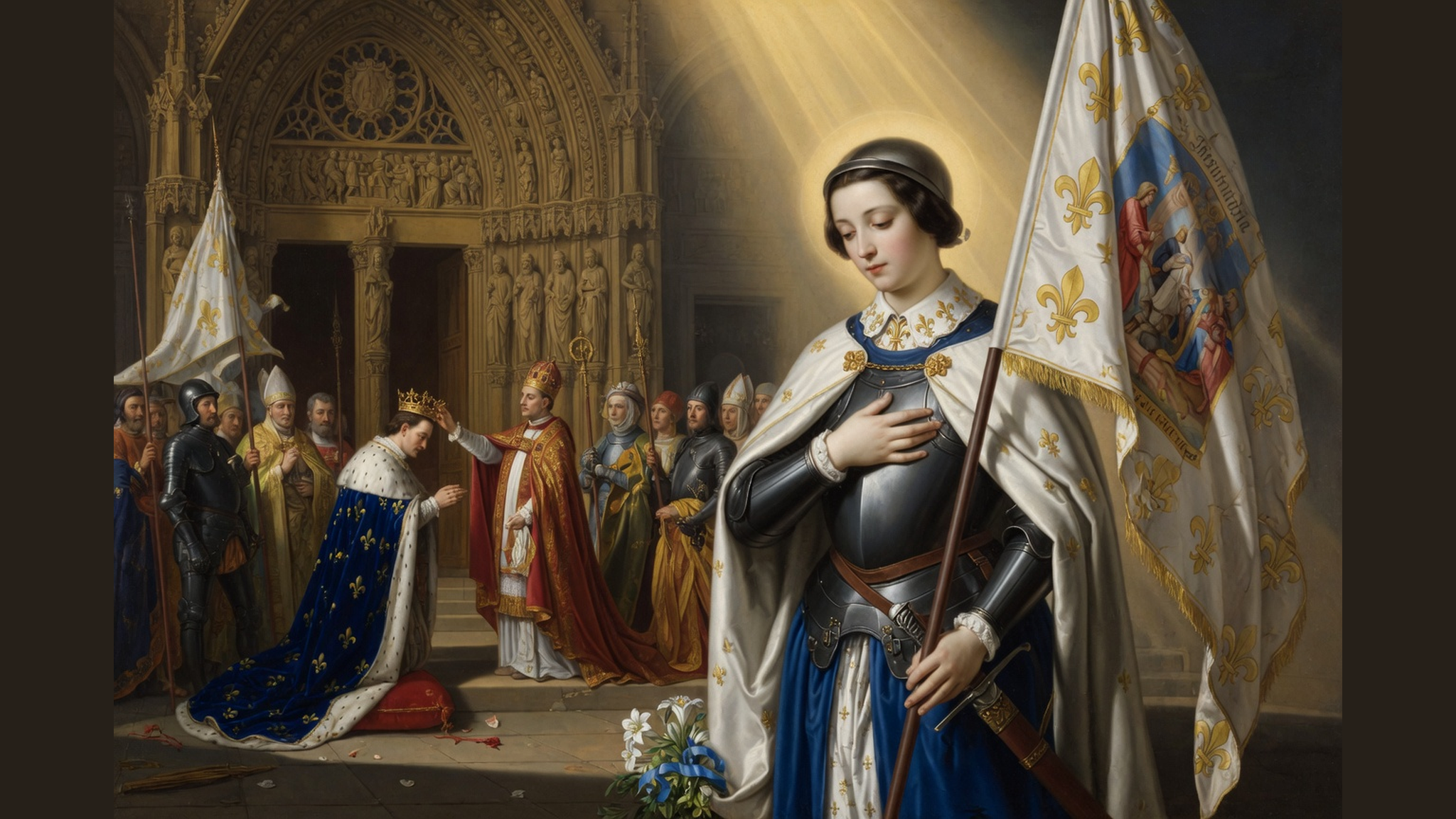 Jeanne d'Arc (La Pucelle d'Orléans) - Le sacre et la campagne de la Loire